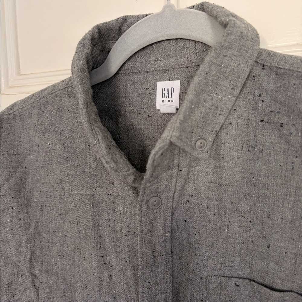 GAP Kids Speckled Gray Shirt